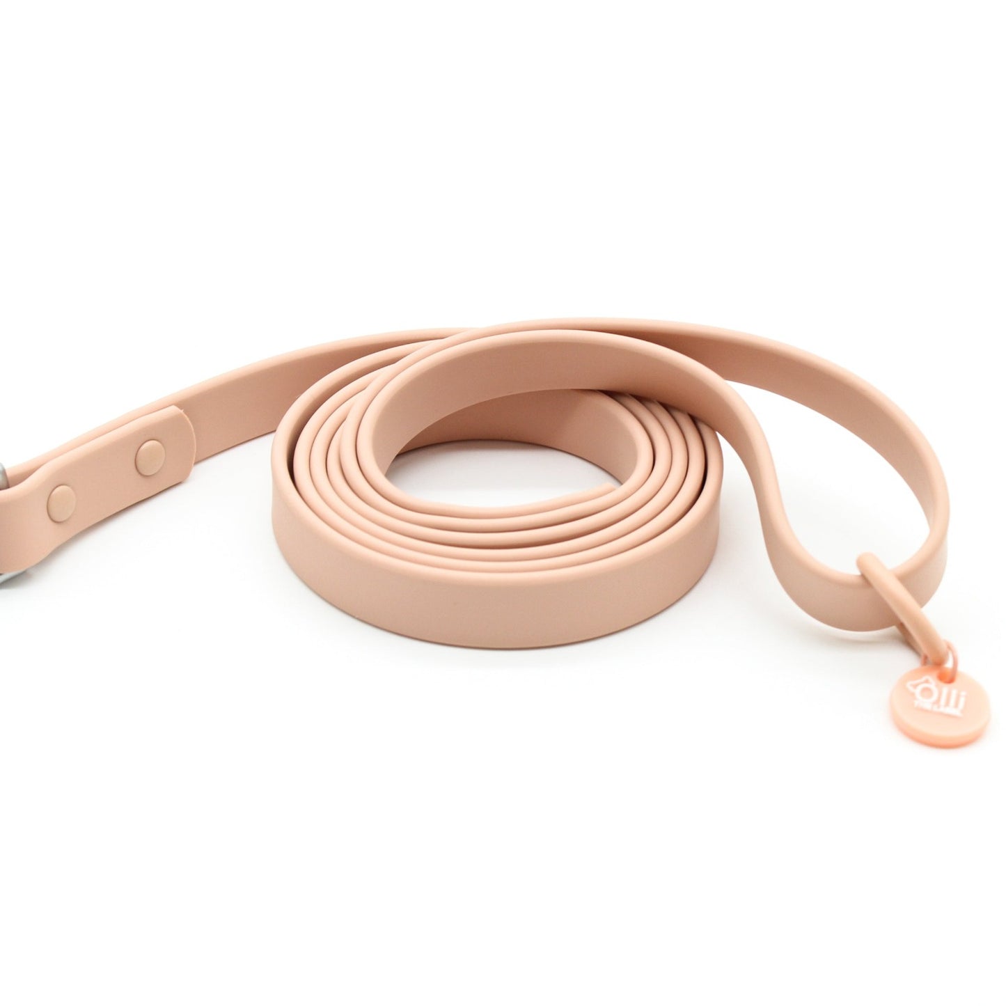 Pale Pink Pawfect Pair- Waterproof Lead + Collar