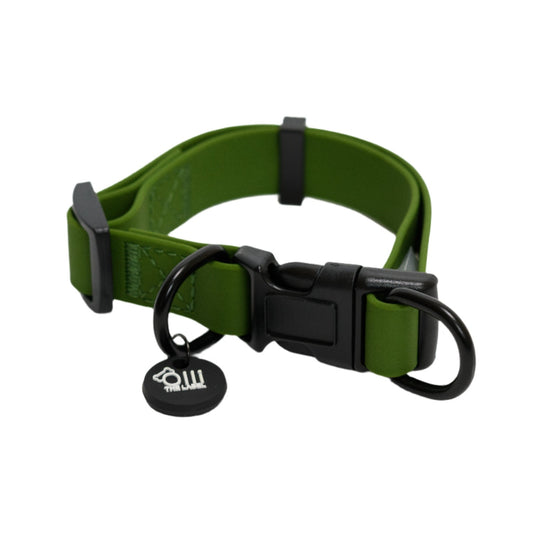 camo green collar