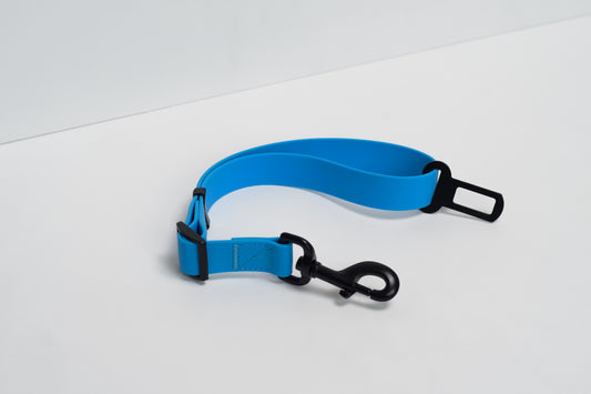 Waterproof Dog Seat Belt – Olli Blue – Adjustable