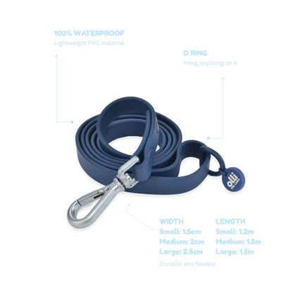 Lead + Collar Bundle- Berry Blue
