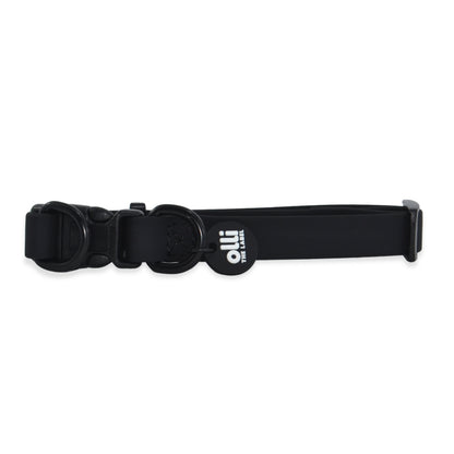 Waterproof Dog Collar – Neutral Black