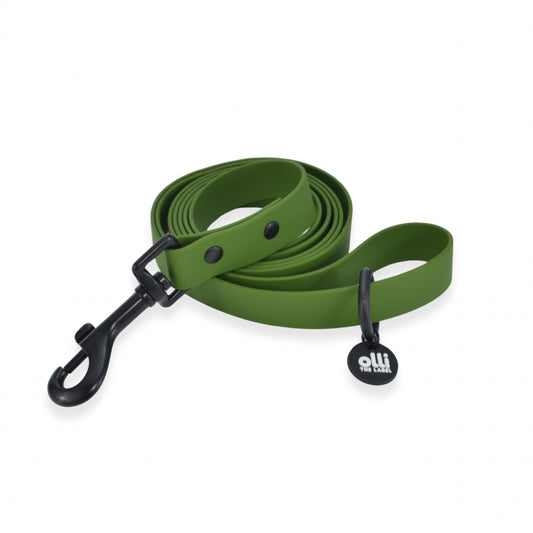 Waterproof Dog Lead – Camo Green