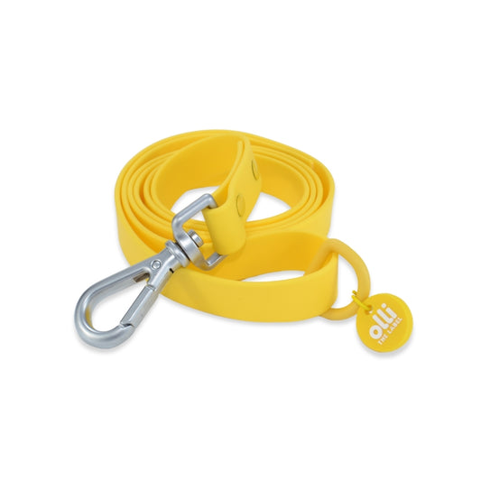 Waterproof Dog Lead – Mango Yellow