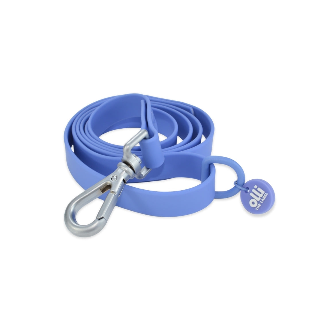 Waterproof Dog Lead and Collar Set – Periwinkle Purple
