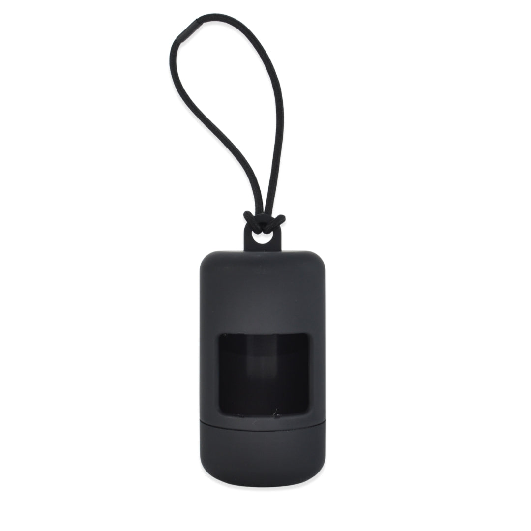 Neutral Black Poo Bag Holder