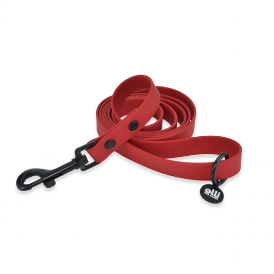 Waterproof Dog Lead – Candy Red