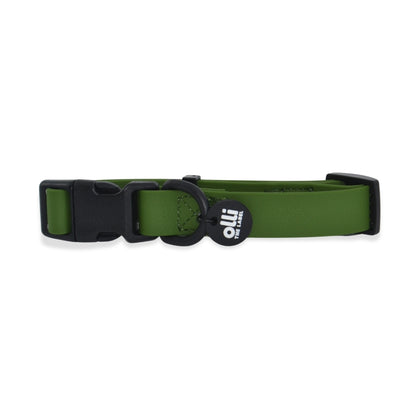 Waterproof Dog Collar – Camo Green