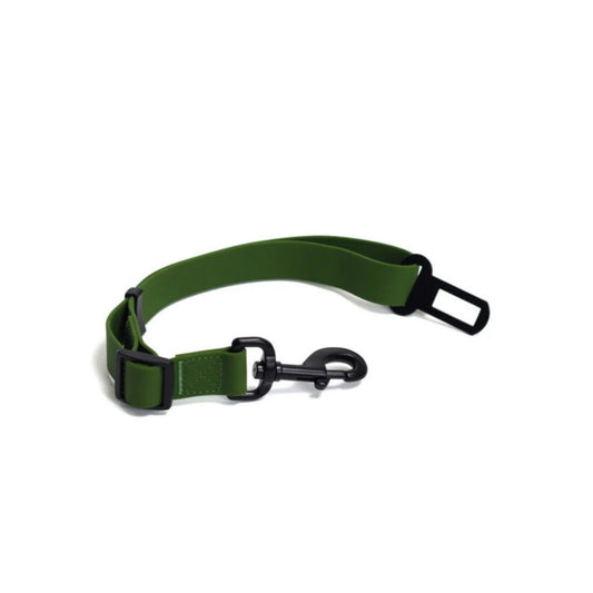 Waterproof Dog Seat Belt – Camo Green – Adjustable