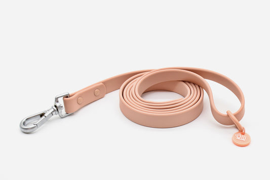 Waterproof Dog Lead – Pale Pink