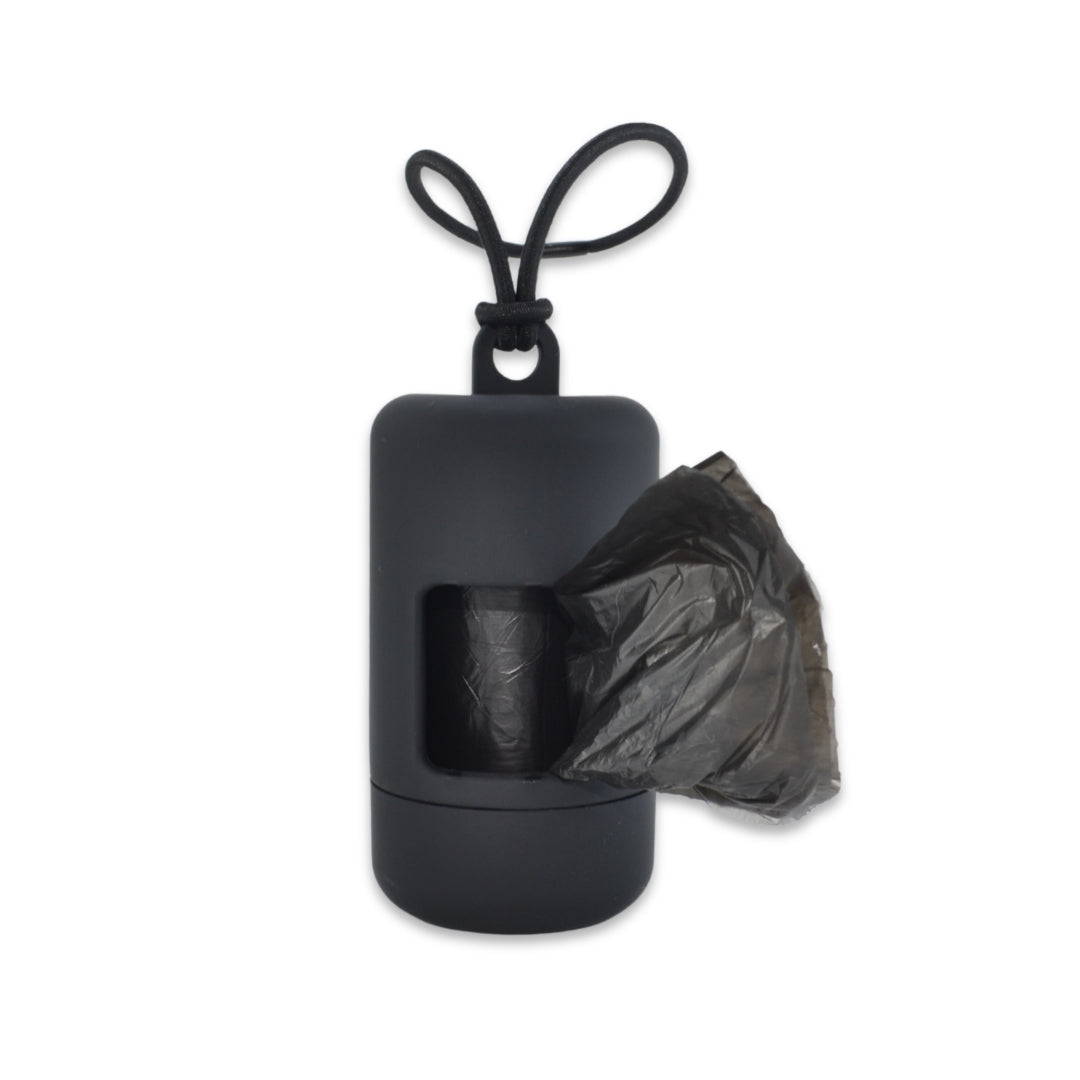 Neutral Black Poo Bag Holder