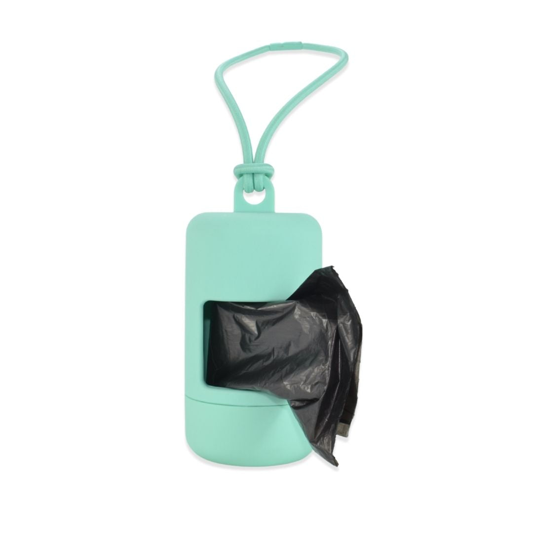 Turquoise Poo Bag Holder