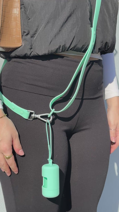 Olli- Turquoise Poo Bag Holder