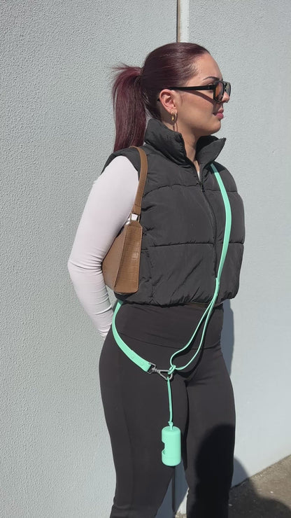 Olli- Turquoise Poo Bag Holder